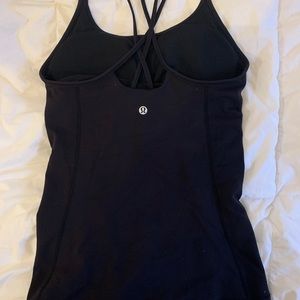 LuluLemon tank top size 4- black